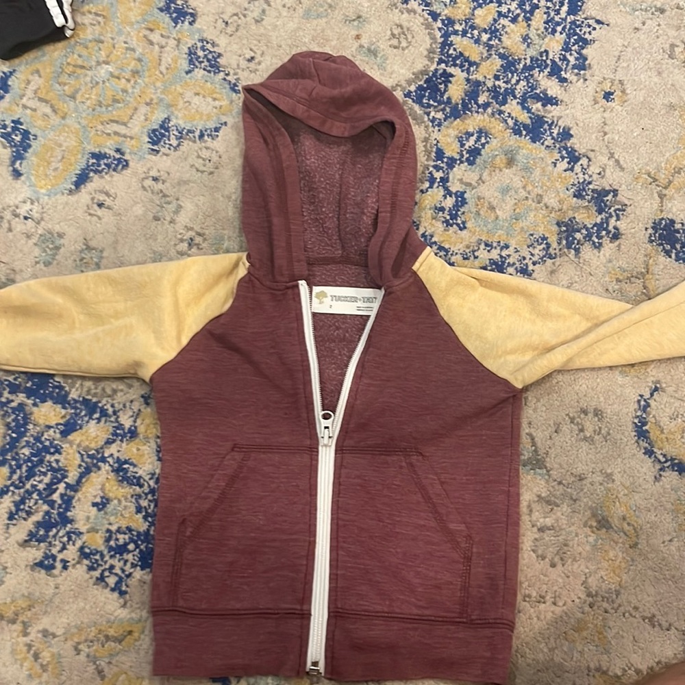 Tucker + Tate zip up sweatshirt